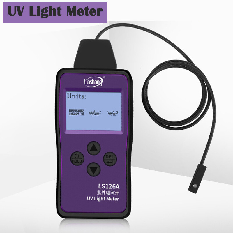 UV Light Meter Ultraviolet Intensity Tester for UVA Light Source UV LED Curing