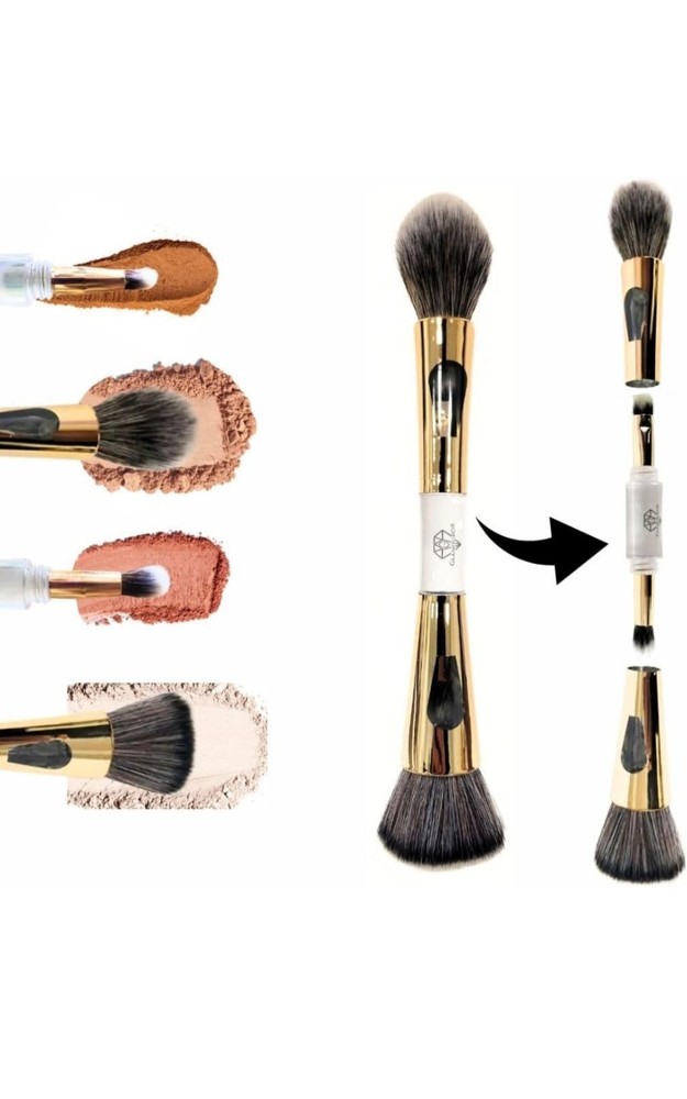 Elegant Gold Make-up Brush Set