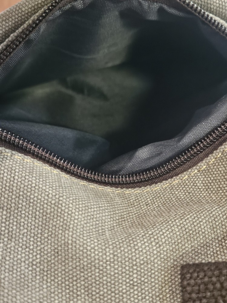 Prairie Schooner Tan Canvas Sling Bag Backpack