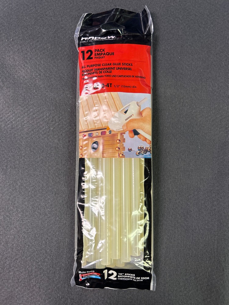 (12-Pack) All Purpose Clear Glue Sticks (152381)
