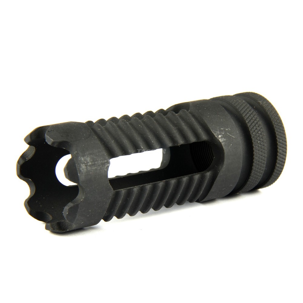 Carbon Steel Muzzle Break M22 x 0.75 RH
