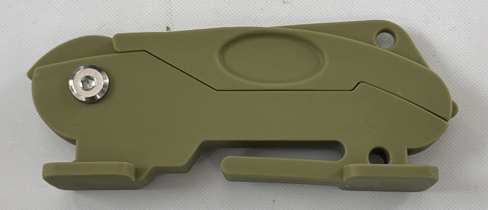 Foldable Bow Hanger, 5 Inch, Olive