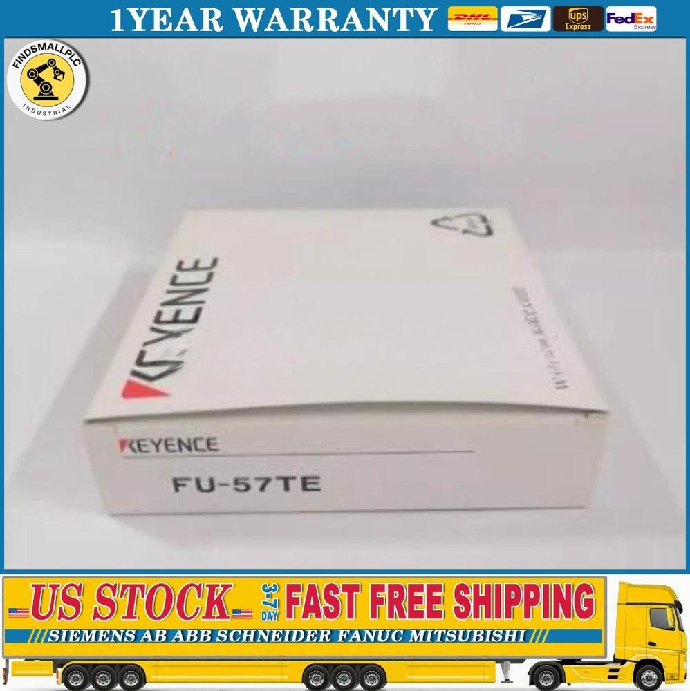 KEYENCE FU-57TE Fiber Optic Sensor New #-
