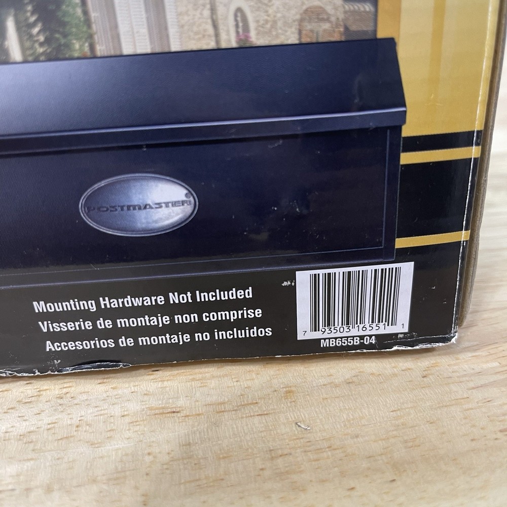 First Class Postmaster Steel house Mailbox