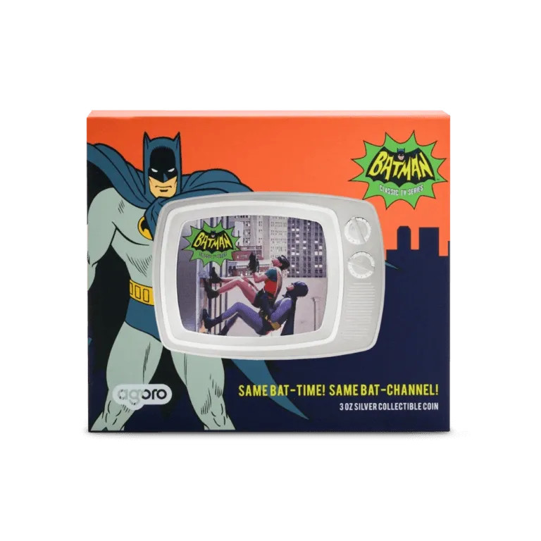 2024 Niue Batman Classic Same Bat-Time! 3oz Silver Coin