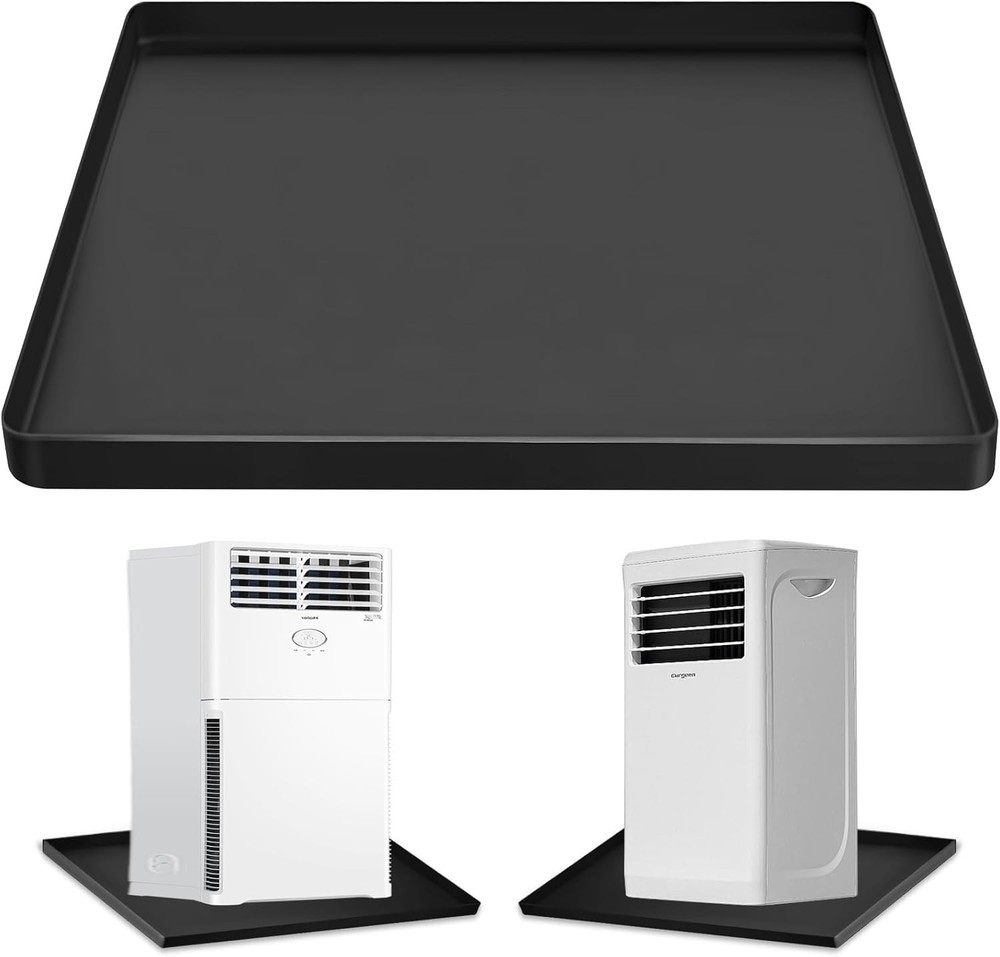 Portable Air Conditioner Drip Pan with Raised Edge