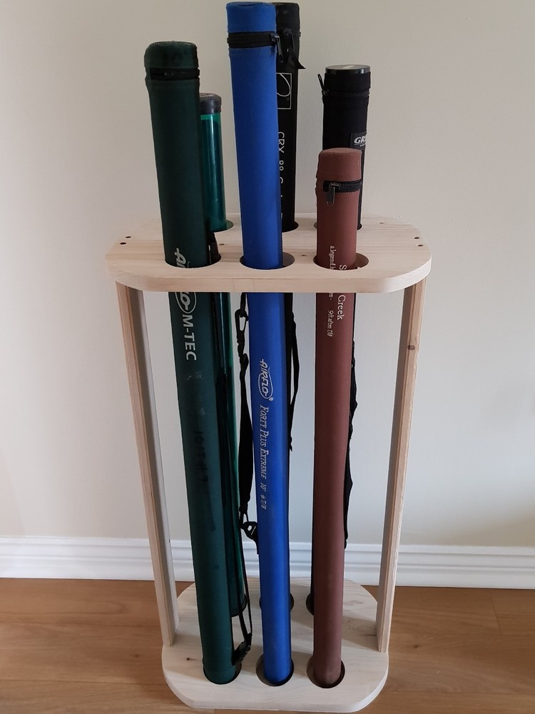 fly fishing rod holder