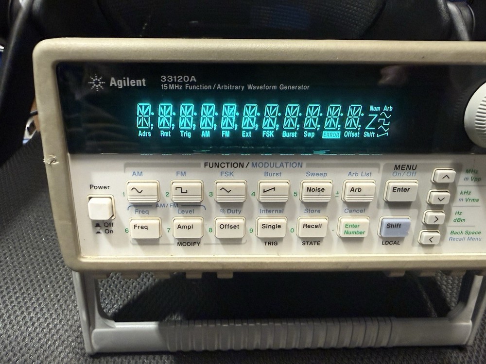 Agilent 33120A 15 MHz Function / Arbitrary Waveform Generator