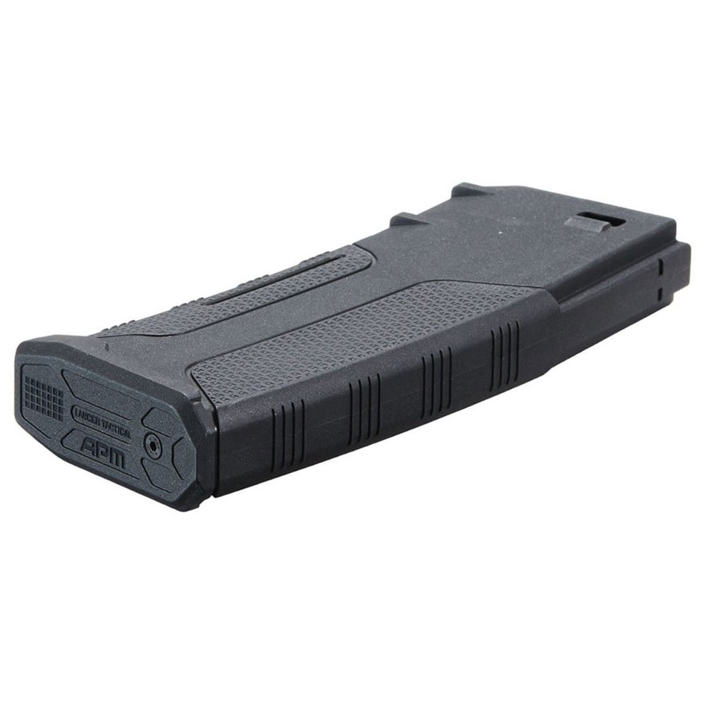 Lancer Tactical Advanced Polymer 140rd Mid-Cap Airsoft Magazine Black