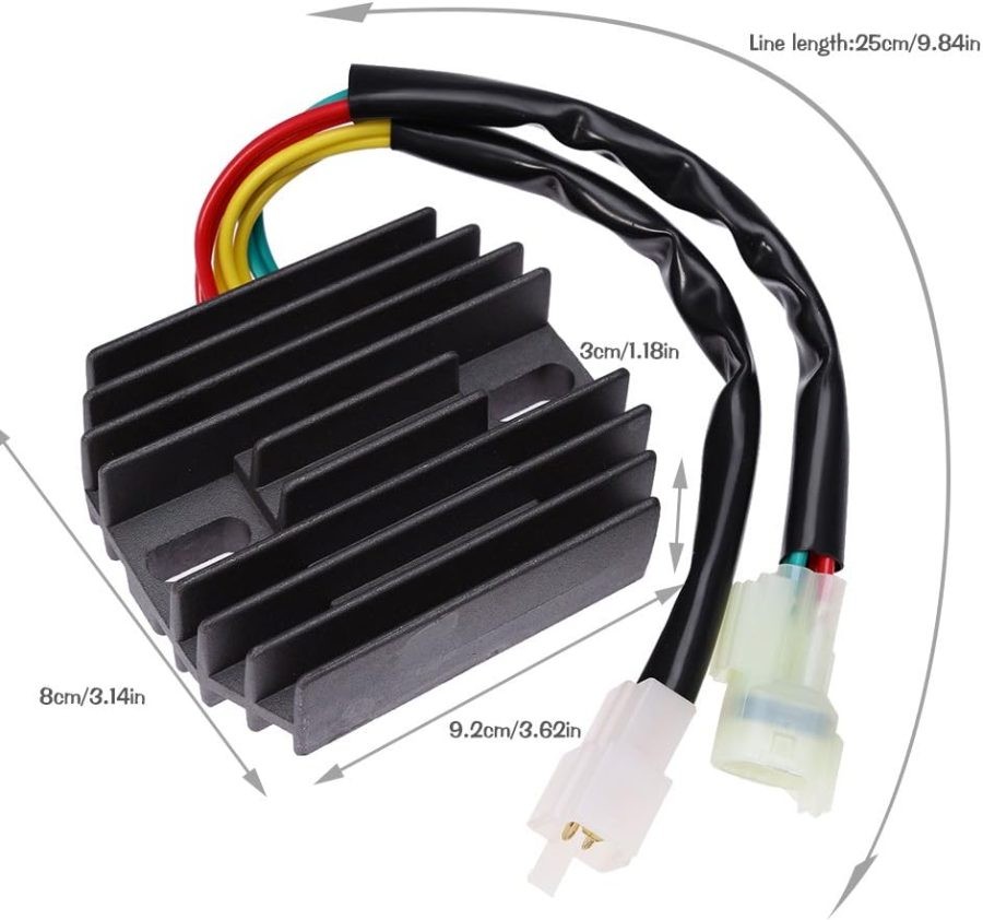 Voltage Regulator Rectifier Assembly 12V Replacement for Arctic Cat ATVs