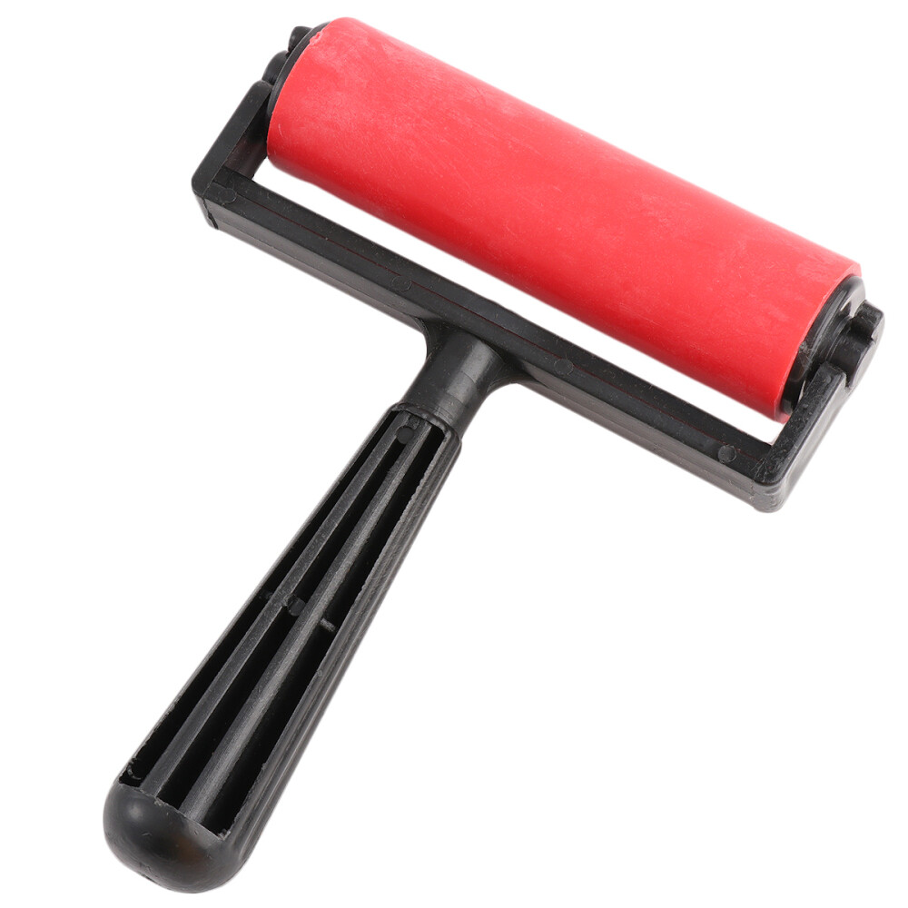 Rubber Glue Roller for Construction Tools Printmaking Brayer Rubber Brayer