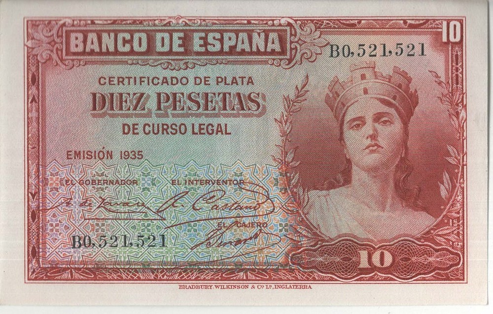 SPAIN BANKNOTES aUNC-UNC - CHOOSE FROM DROP DOWN MENU