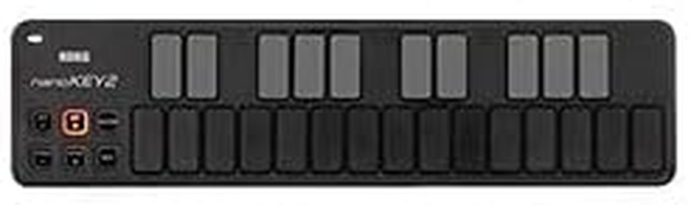 , 25-Key Midi Controller (Nanokey2Bk),Black