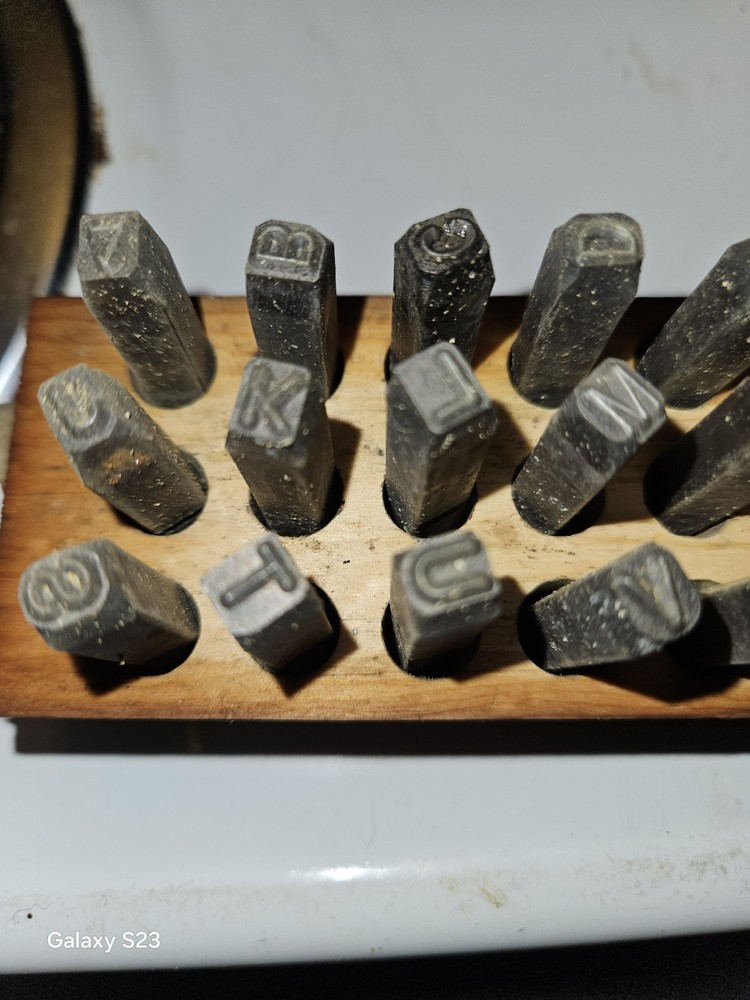 Vintage Leather Tooling Stamps