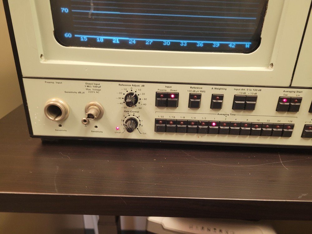 Bruel & Kjaer Digital Frequency Analyzer Type 2131 Tested Working Free Shipping