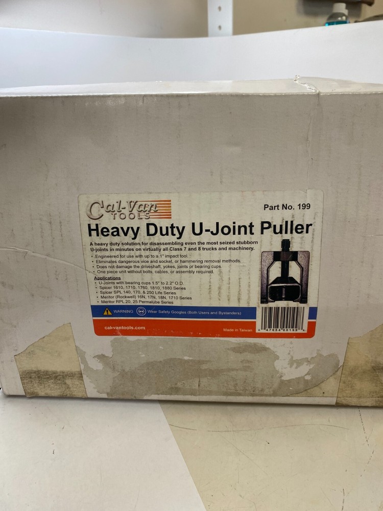 NEW Cal Van Tools 199 Heavy Duty U-Joint Puller  SHIPS FREE!
