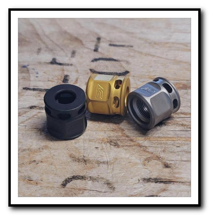 Micro Carry Compensator - 9mm OR .22LR Micro Comp - Carry Comp By Armory Craft