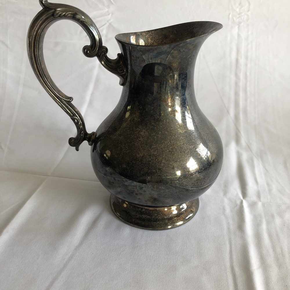 Antique Gorham Silver Plate 8" Pitcher YC487 Colonial
