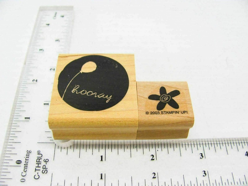 Hooray Star Rubber Stamp - Stamp Set A249