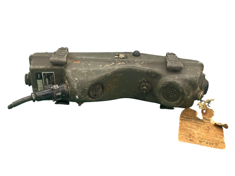 Signal Corps Army Surplus Radio Receiver-Transmitter Untested - RT-196