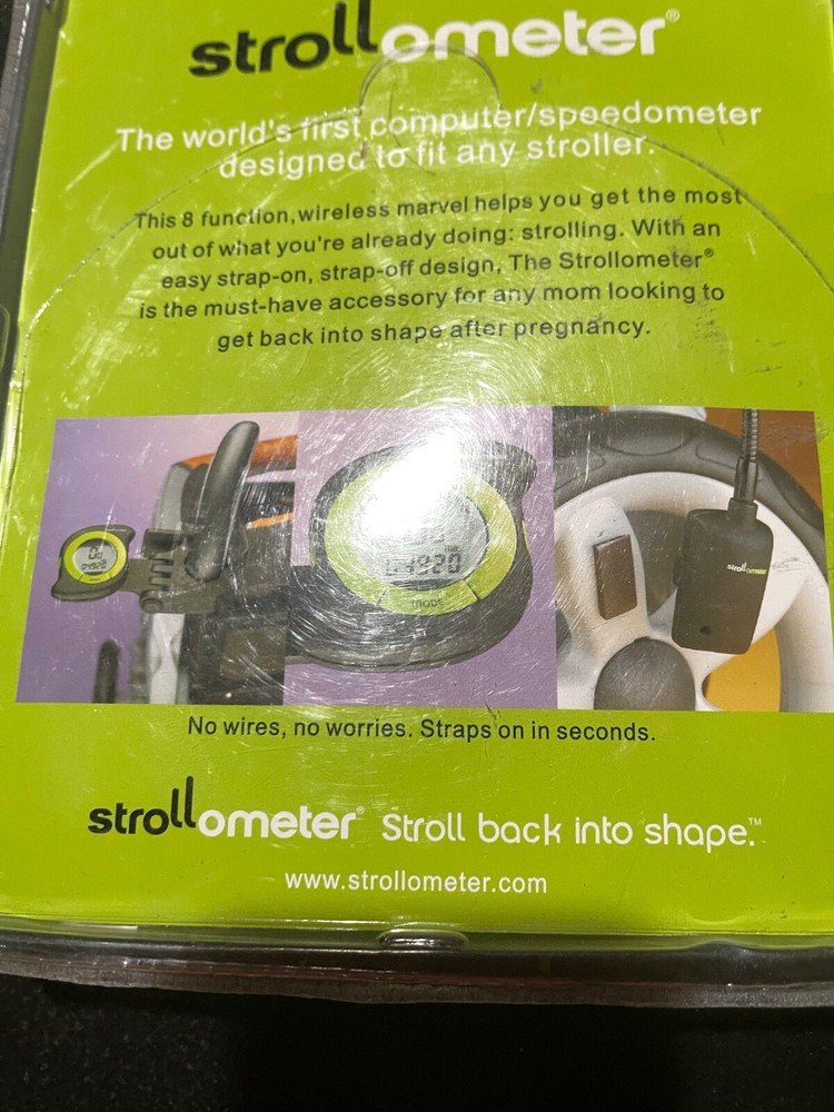 Strollometer Wireless Stroller Speedometer/Odometer