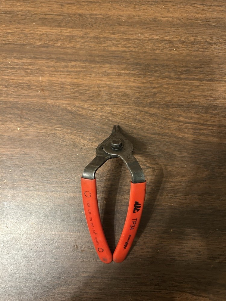Mac Tools Tp34 Angle Snap Ring Pliers
