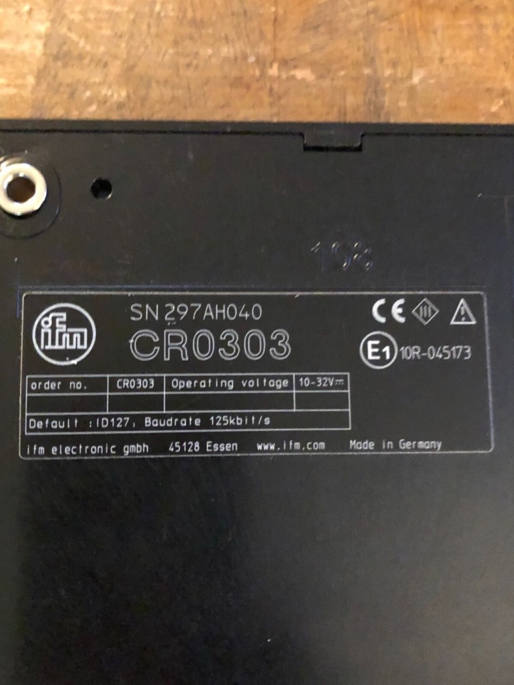 NEW IFM ECOMAT MOBILE CR0303 CABINETCONTROLLER