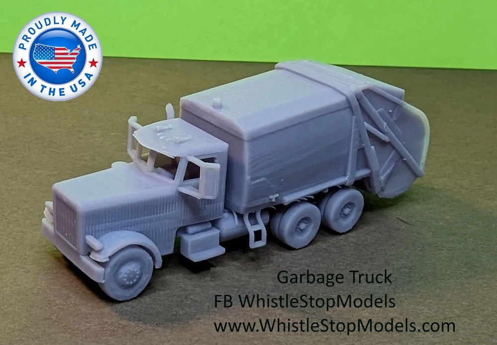 Z-Scale Garbage Truck