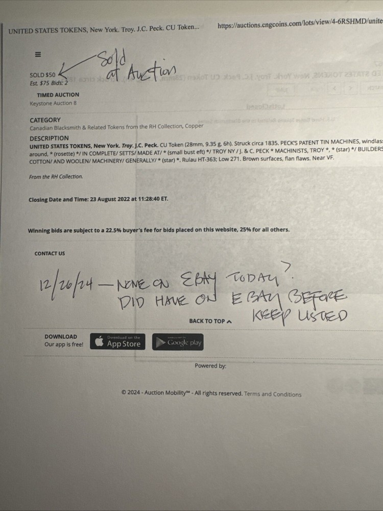 Die Hard Times Tokens