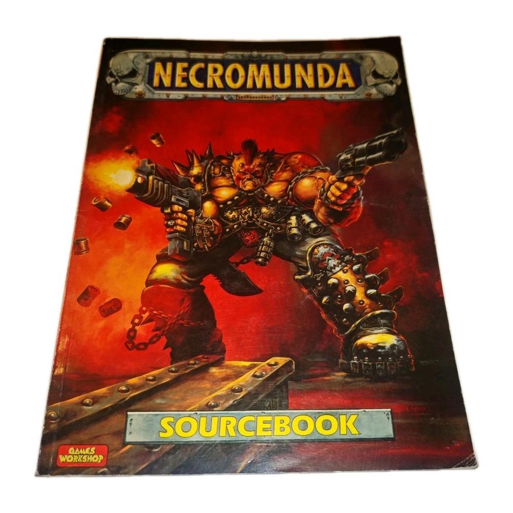 Games Workshop Citadel Miniatures - Necromunda Sourcebook 1995 - See Description