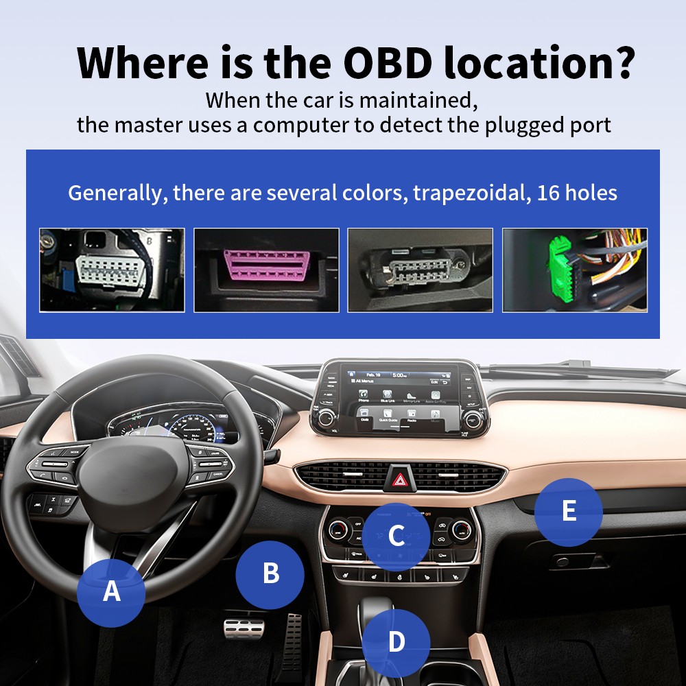 Automotive OBD Code Reader Code Reader Car Diagnostic Instrument Battery Tester