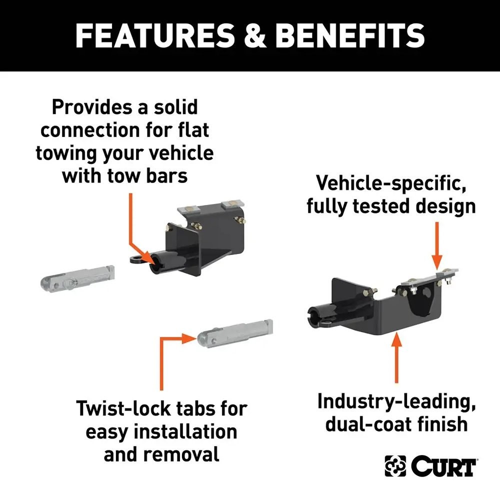 CURT Custom Tow Bar Base Plate