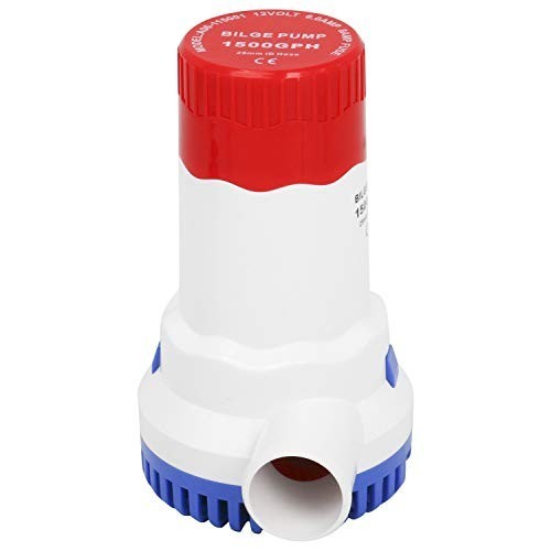 Submersible Bilge Pump with Float Switch 1500GPH 12V Marine