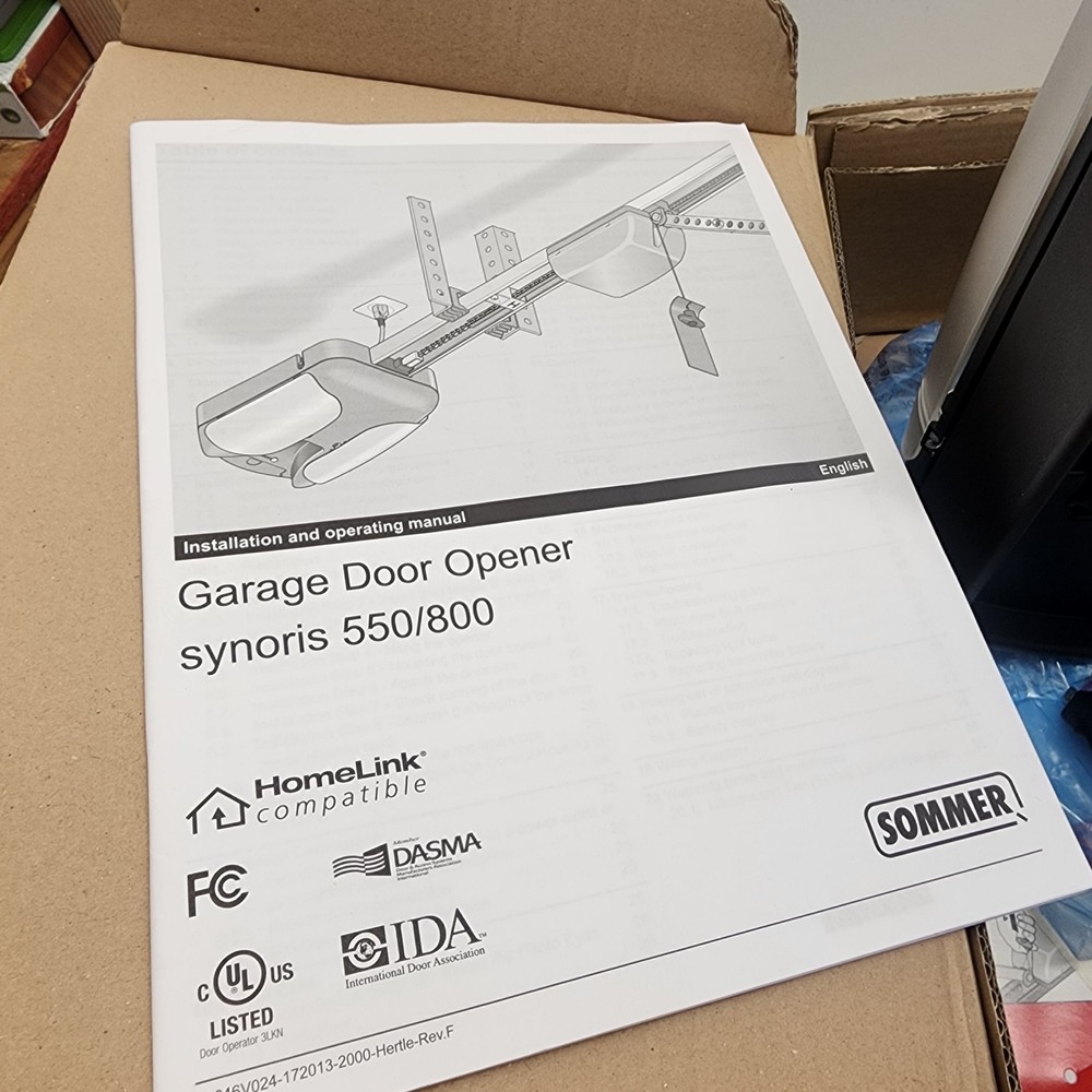 Sommer - Synoris 800 Control Housing Only