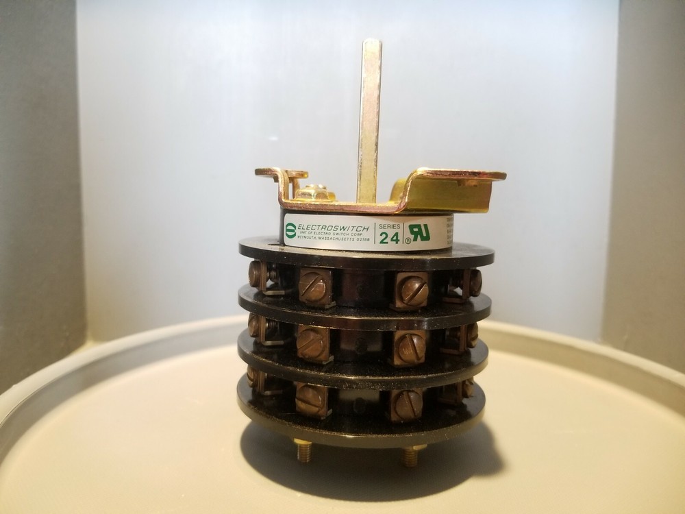 Electroswitch Rotary Switch, Series 24, 24203VF