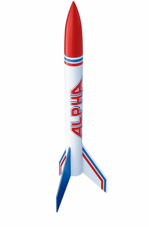 ESTES ALPHA Flying Model Rocket Kit 1225 Single Bulk Pack Kit New Sealed
