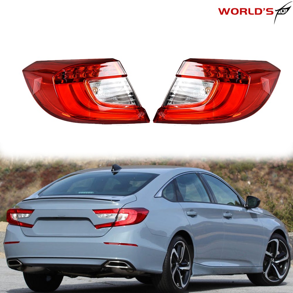 Tail Light Assembly For Honda Accord 2018-2021 Pair Set Right+Left Rear Side LED