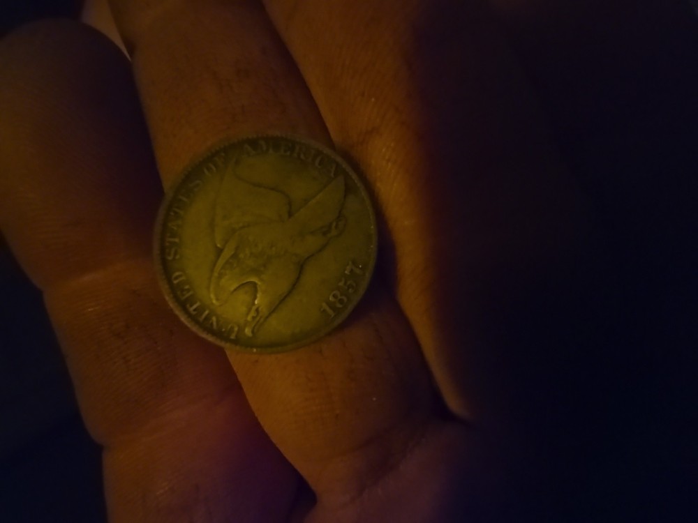 1857 flying eagle penny