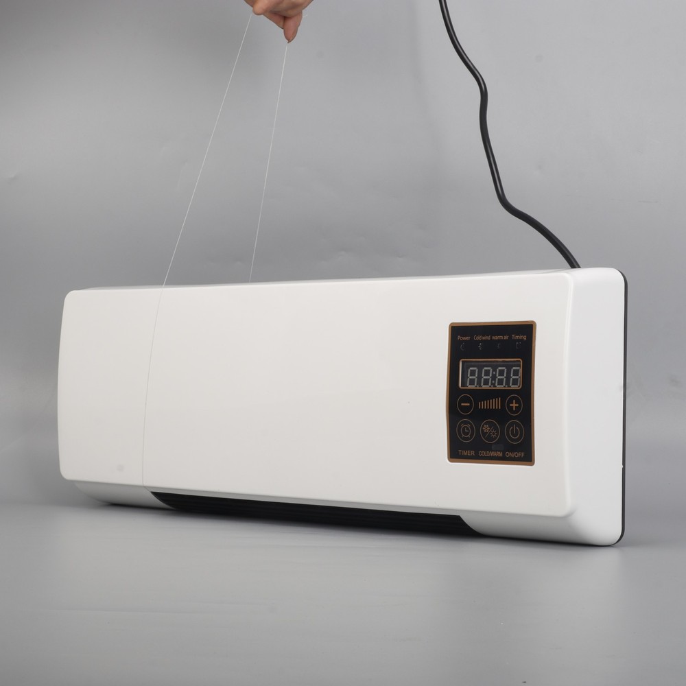 Cooling and Heating Air Conditioner Small Wall Mounted Air Conditioner W/ Remote