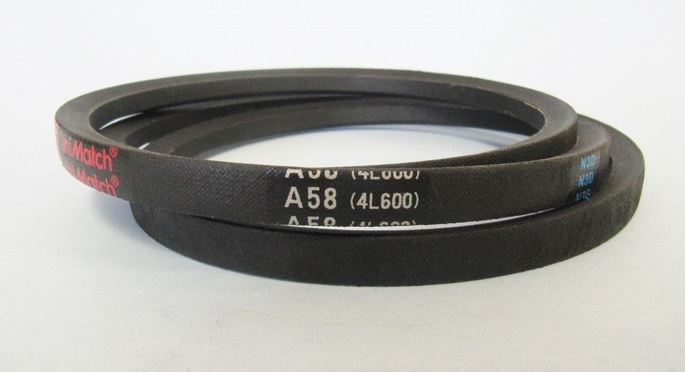 4L600 BELT 1/2" X 60"