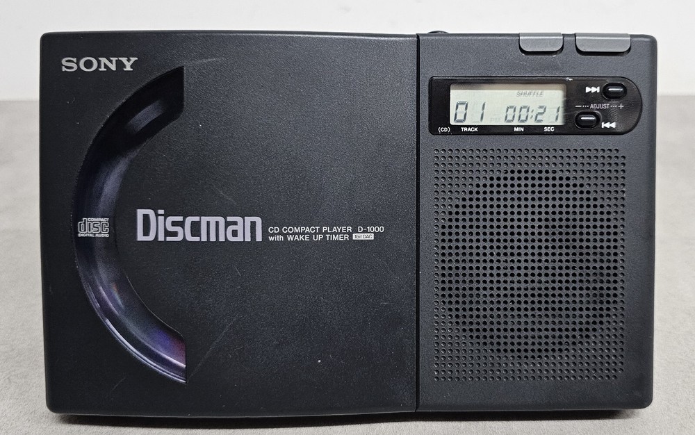 Sony Discman Cd Compact Player D-1000