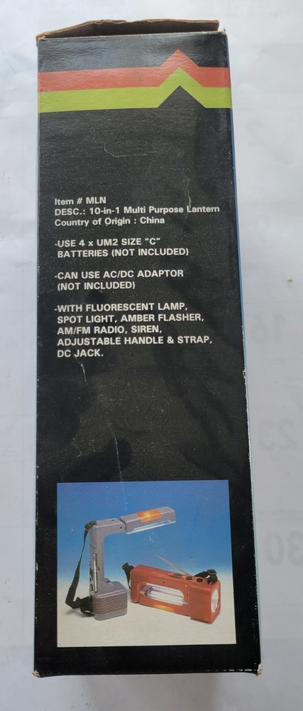 Multi Propose AM/Fm Radio With Lantern.
