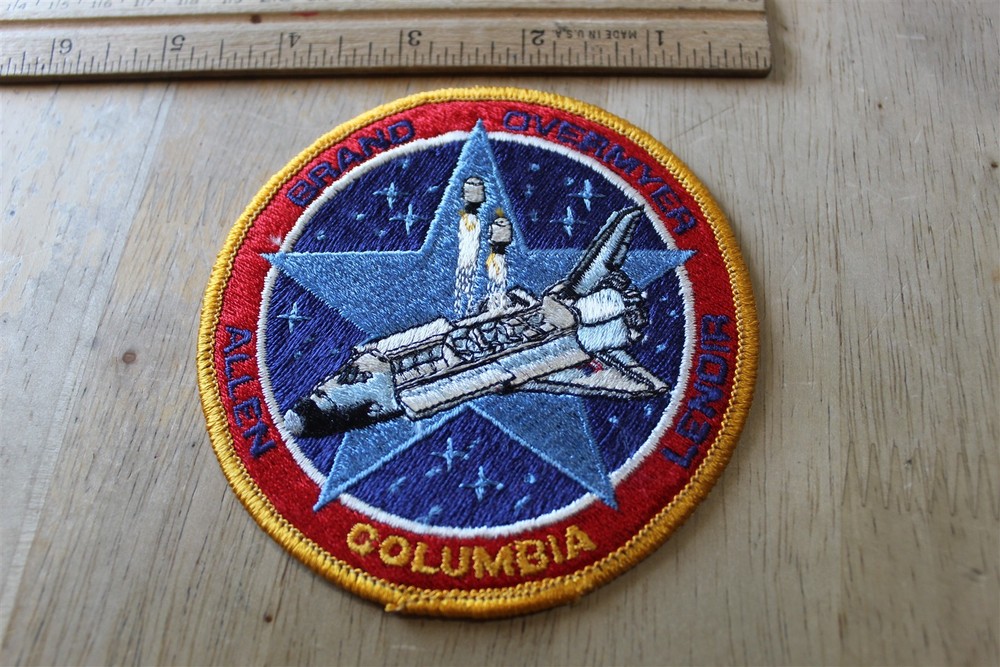 COLUMBIA STS-5 SPACE SHUTTLE PATCH -