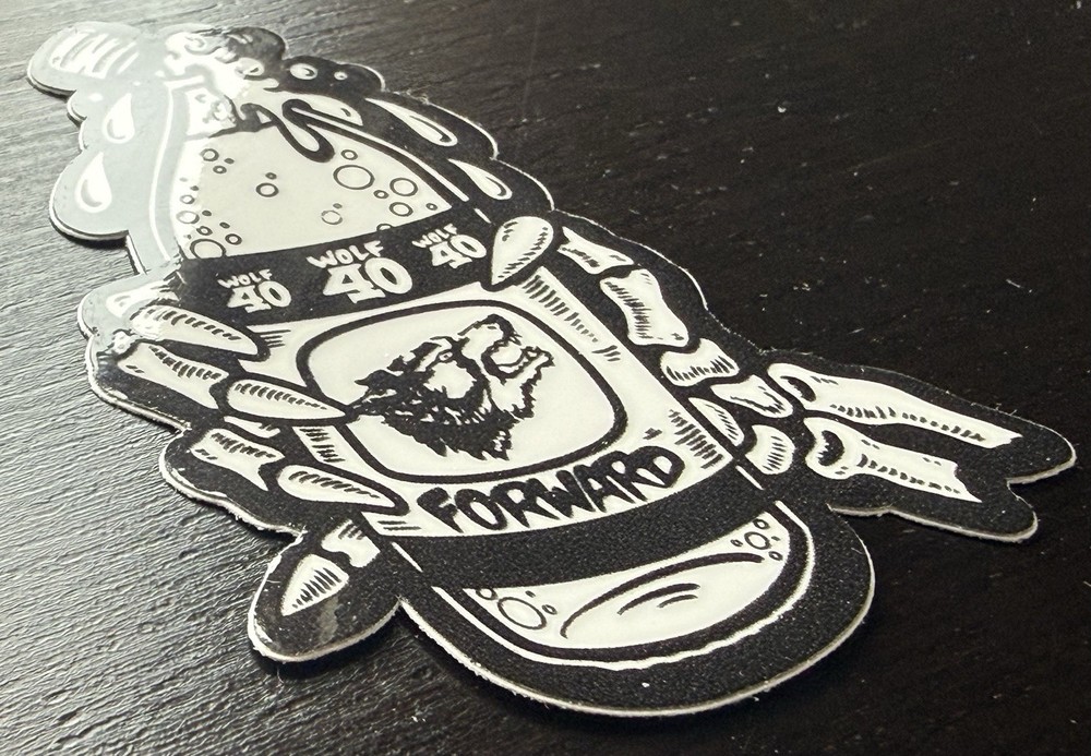 Forward Observations FOG "Wolf 40" Sticker