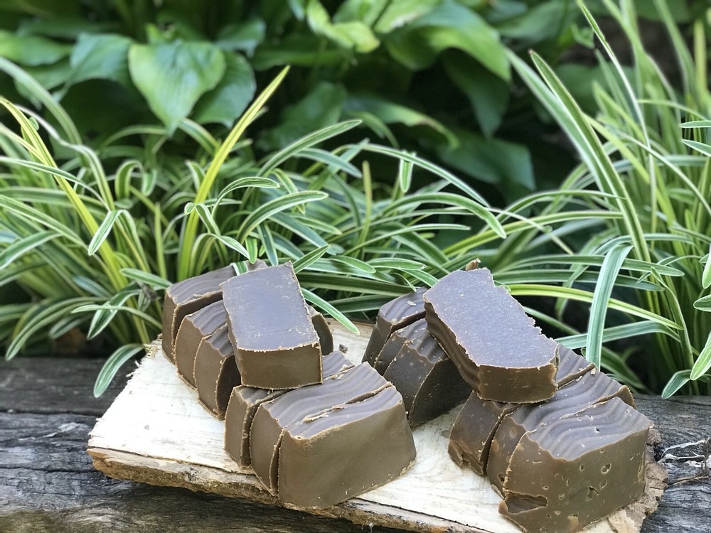 Pine Tar Soap 7 Bars 2 Pounds A Loaf. Read Description
