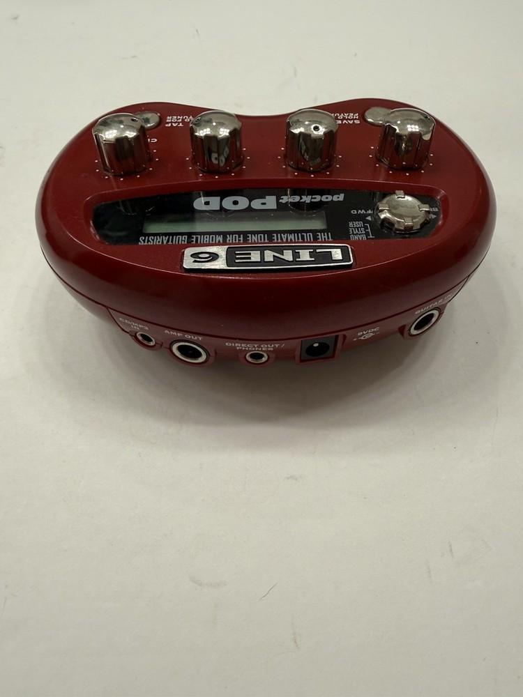 Line 6 Pocket Pod Mini Amp Modeler Multi Effects Processor