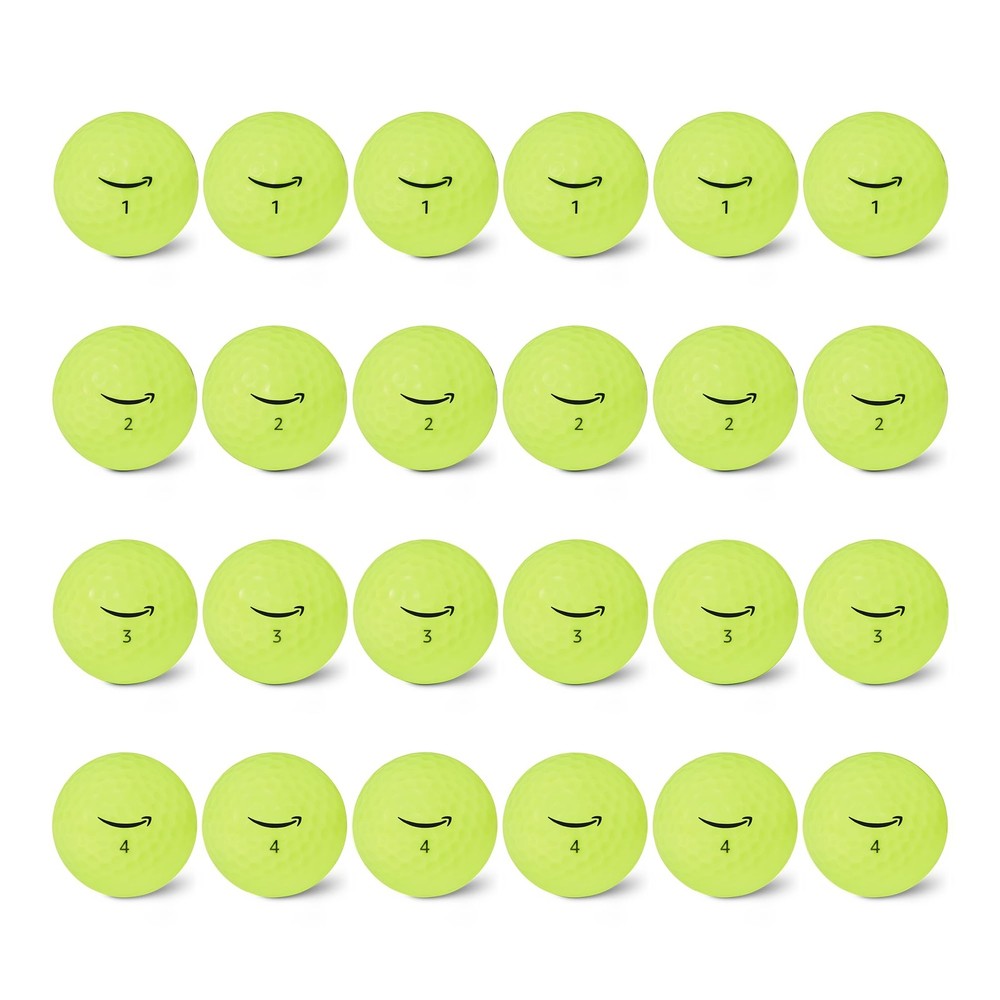 Core Soft Golf Balls 24 Pack Yellow
