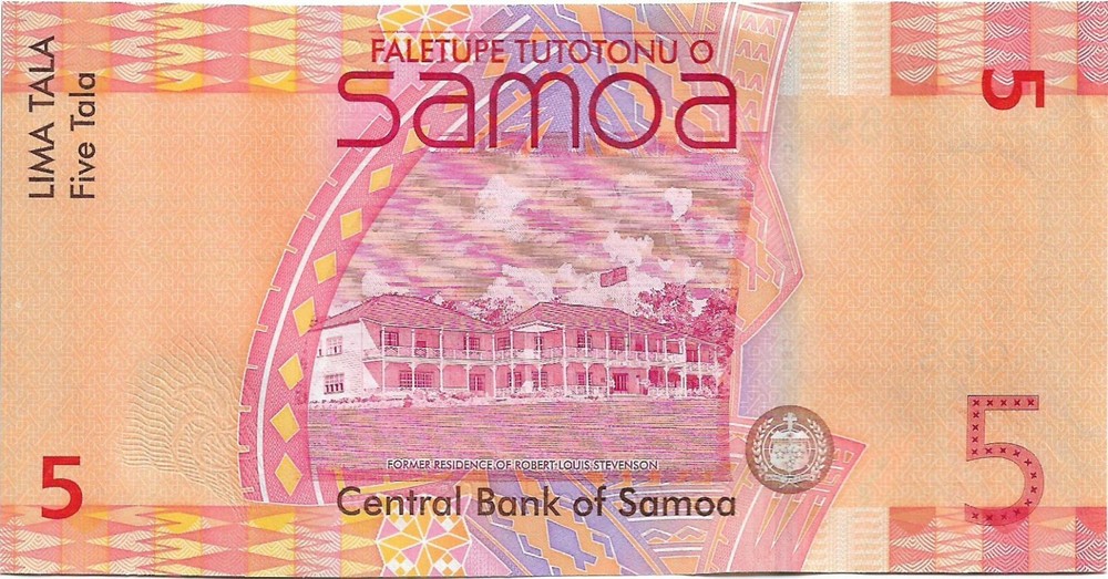 SAMOA 5 Tala 2008 ZZ00... Replacement Note P38r UNC