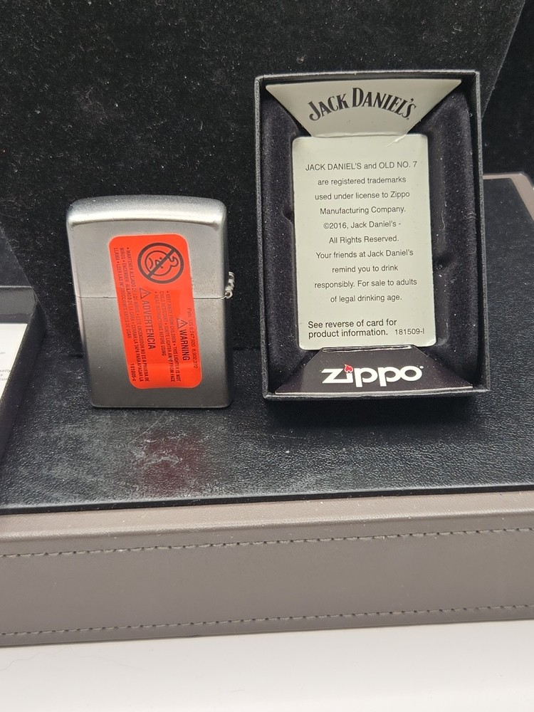 Zippo Lighter Jack Daniel's "Mellowed....." 2016