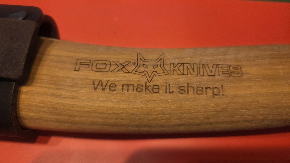 FOX KNIVES - AXE FX-700- Axe with Leather Sheath